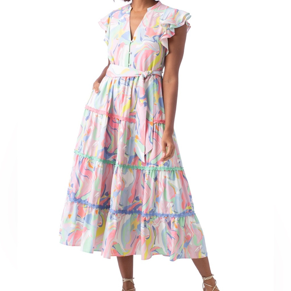Crosby by Mollie Burch Palm Beach Dress Size Small